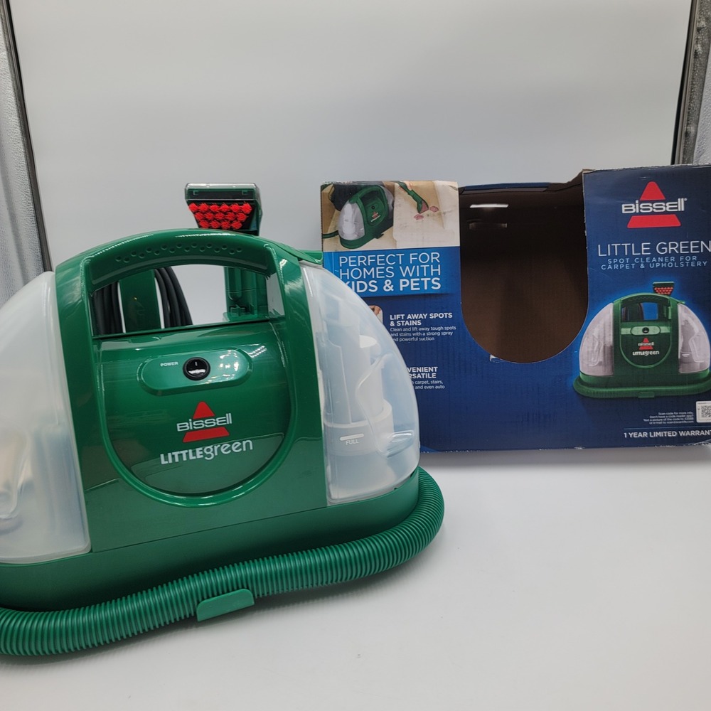 Bissell Little Green Portable Spot Carpet Cleaner 1400M Green Kids Pets